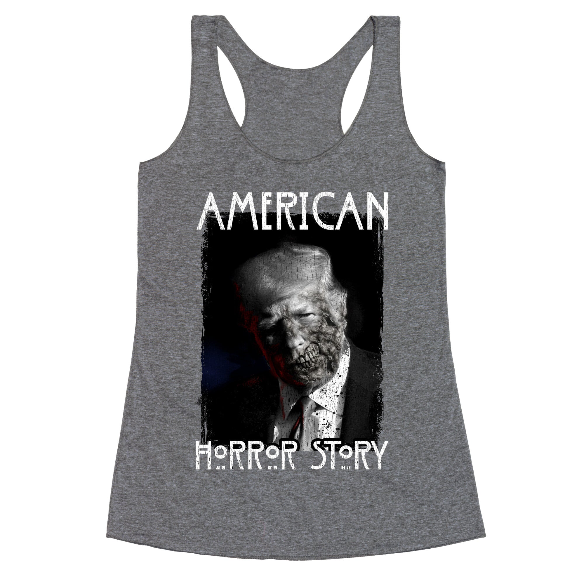 American Horror Story Trump Racerback Tank