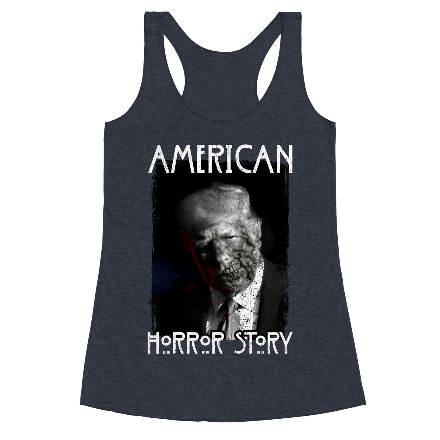 American Horror Story Trump Racerback Tank