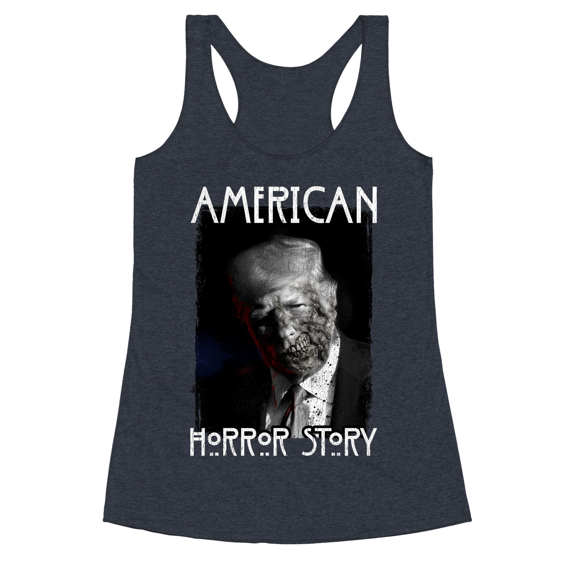 American Horror Story Trump Racerback Tank