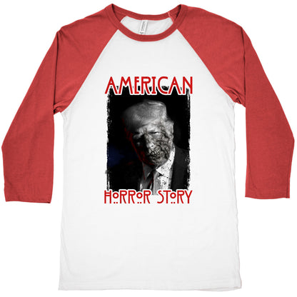 American Horror Story Trump Baseball Tee