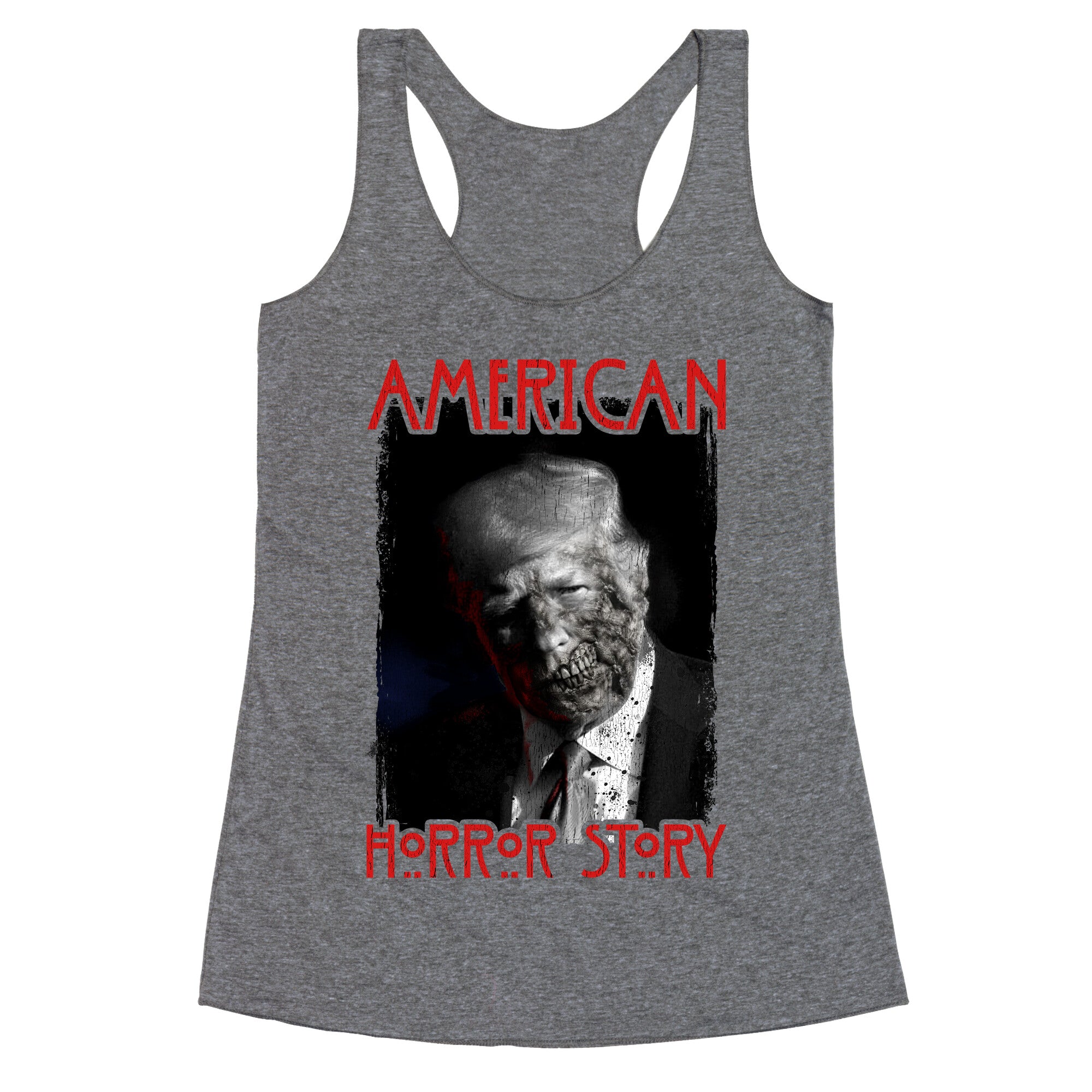 American Horror Story Trump Racerback Tank