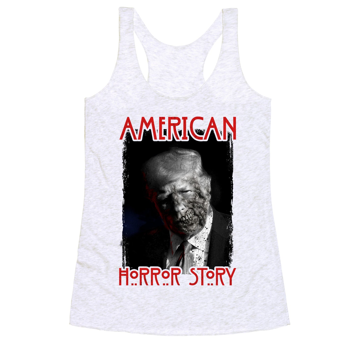 American Horror Story Trump Racerback Tank