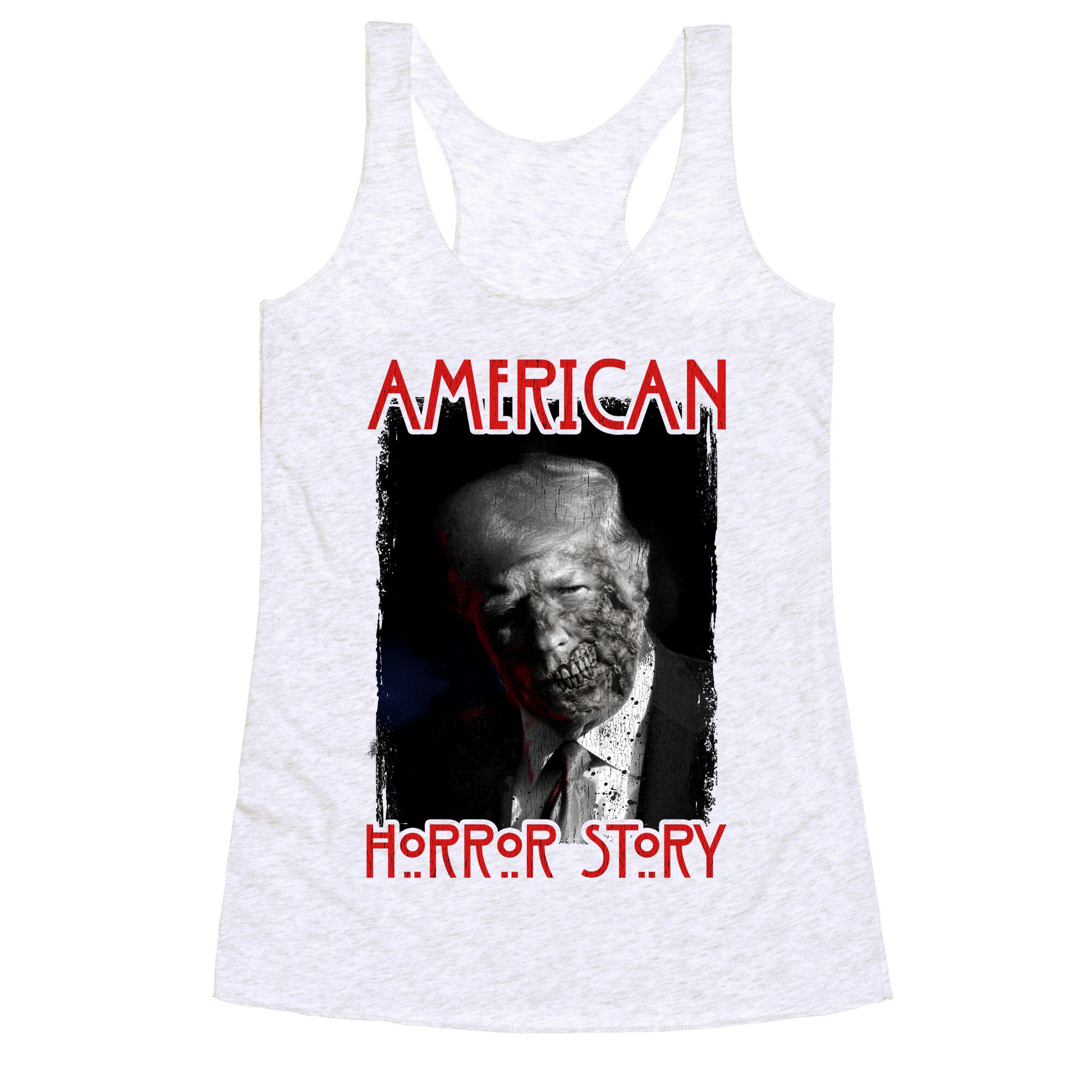 American Horror Story Trump Racerback Tank