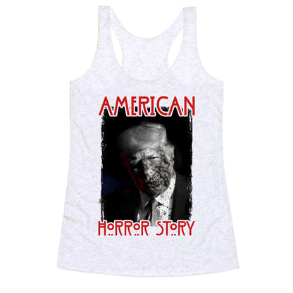 American Horror Story Trump Racerback Tank