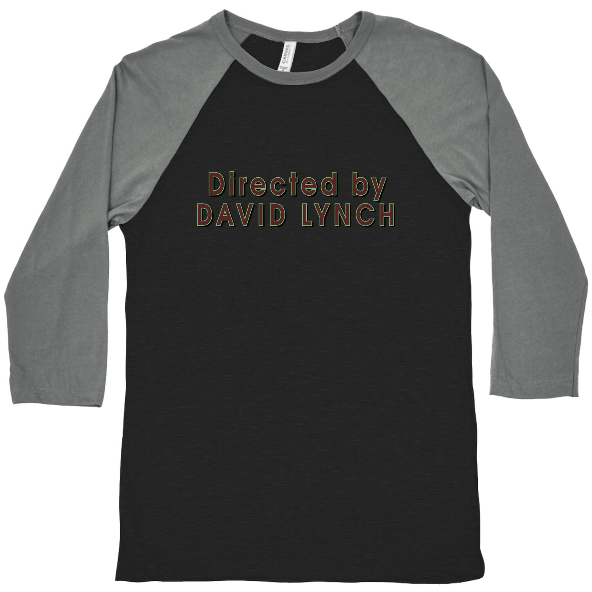 Directed by David Lynch Baseball Tee