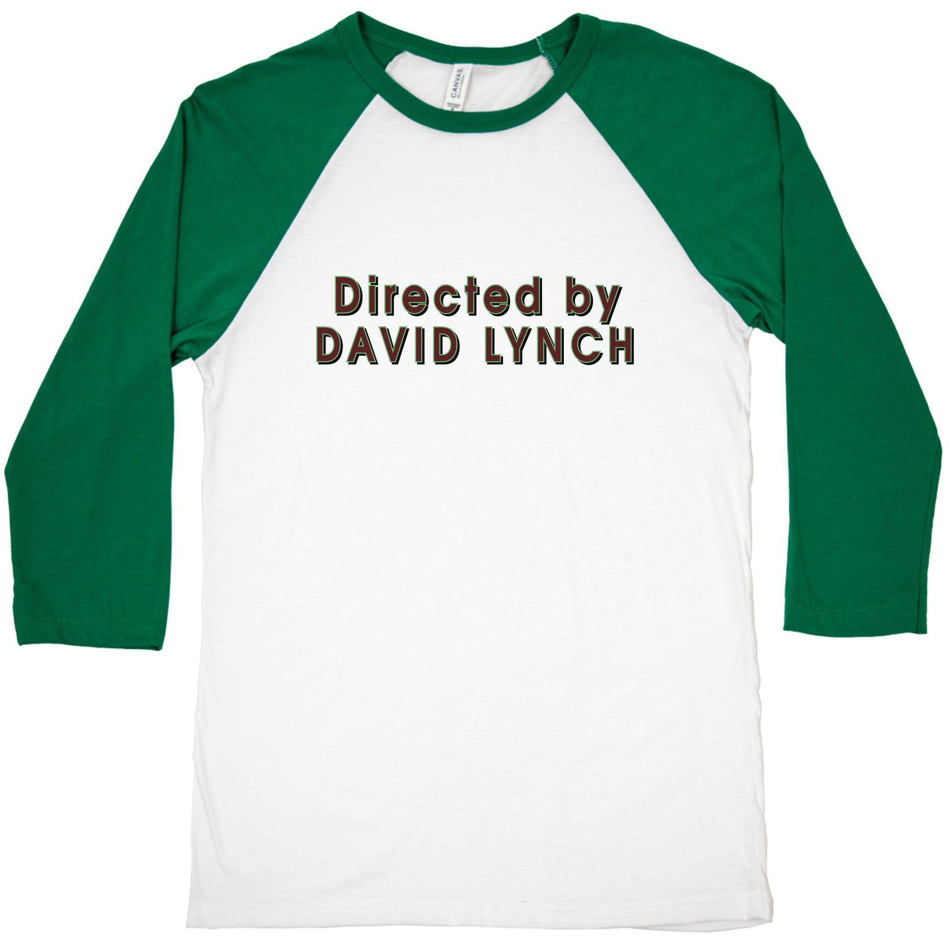 Directed by David Lynch Baseball Tee