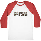Directed by David Lynch Baseball Tee