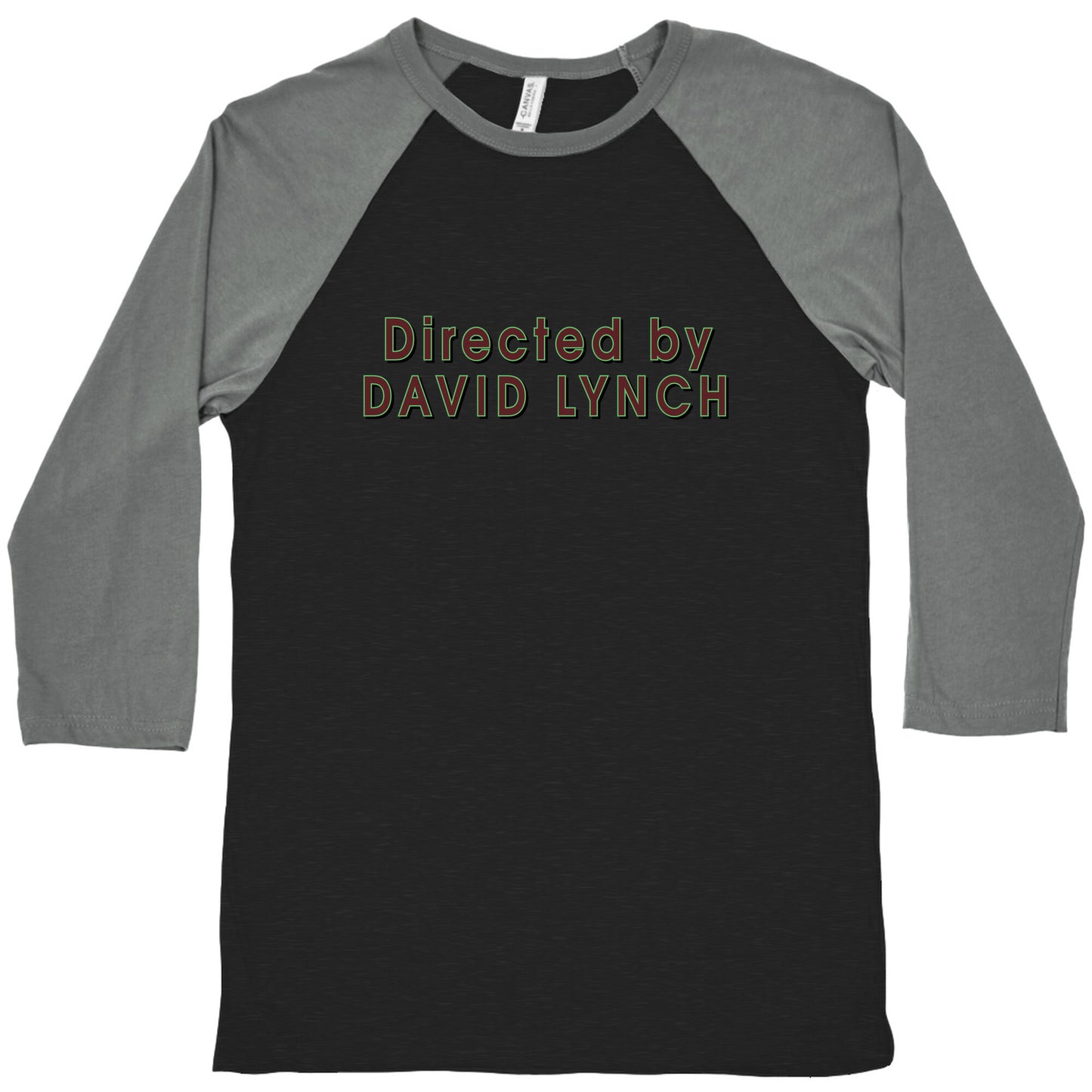 Directed by David Lynch Baseball Tee