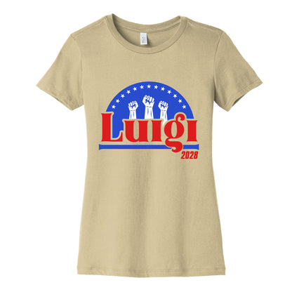 Luigi Mangione 2028 Womens Cotton Tee