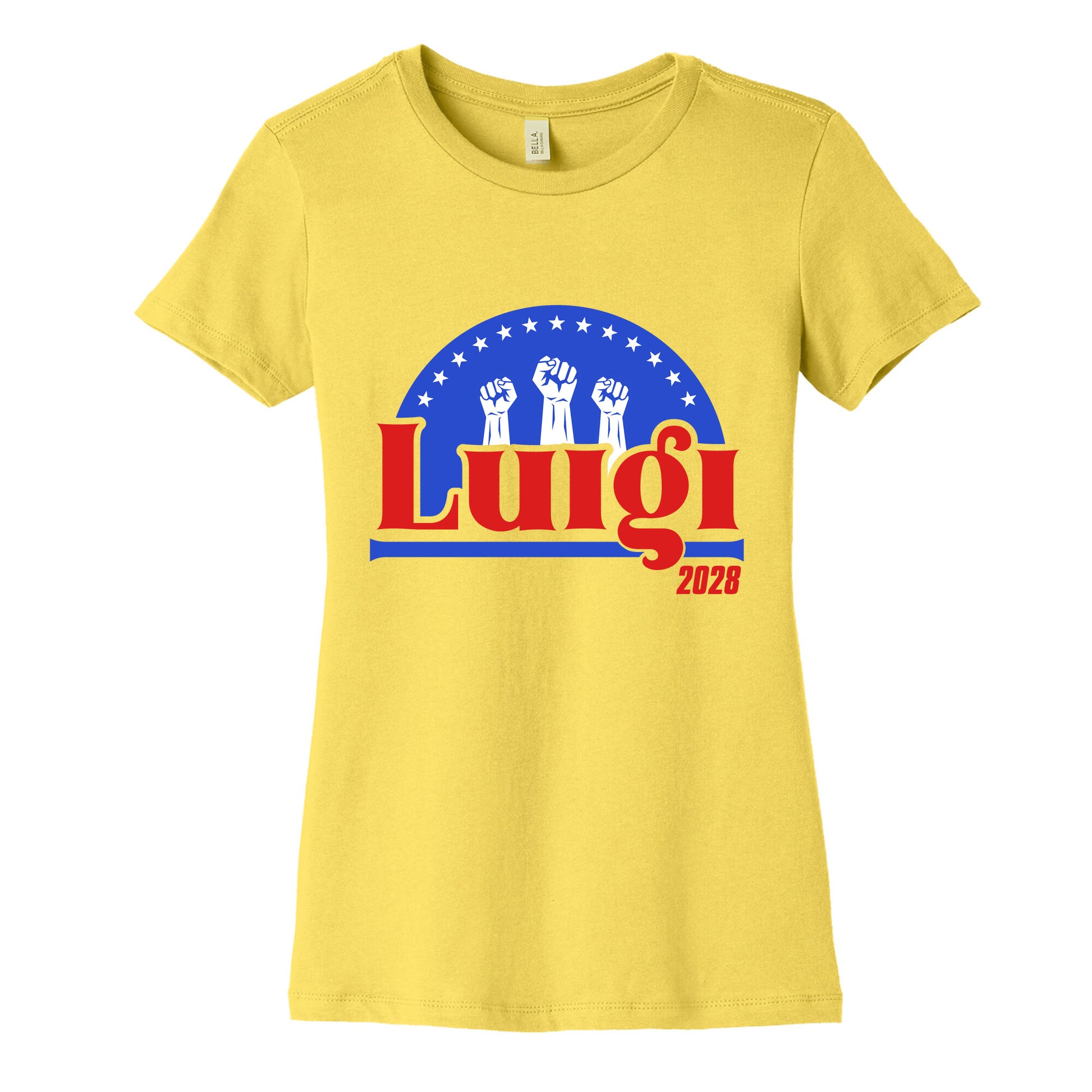 Luigi Mangione 2028 Womens Cotton Tee