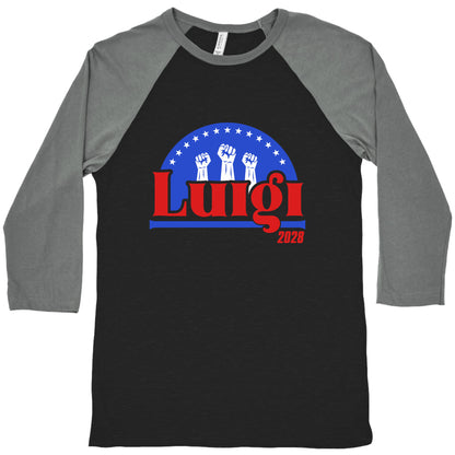 Luigi Mangione 2028 Baseball Tee