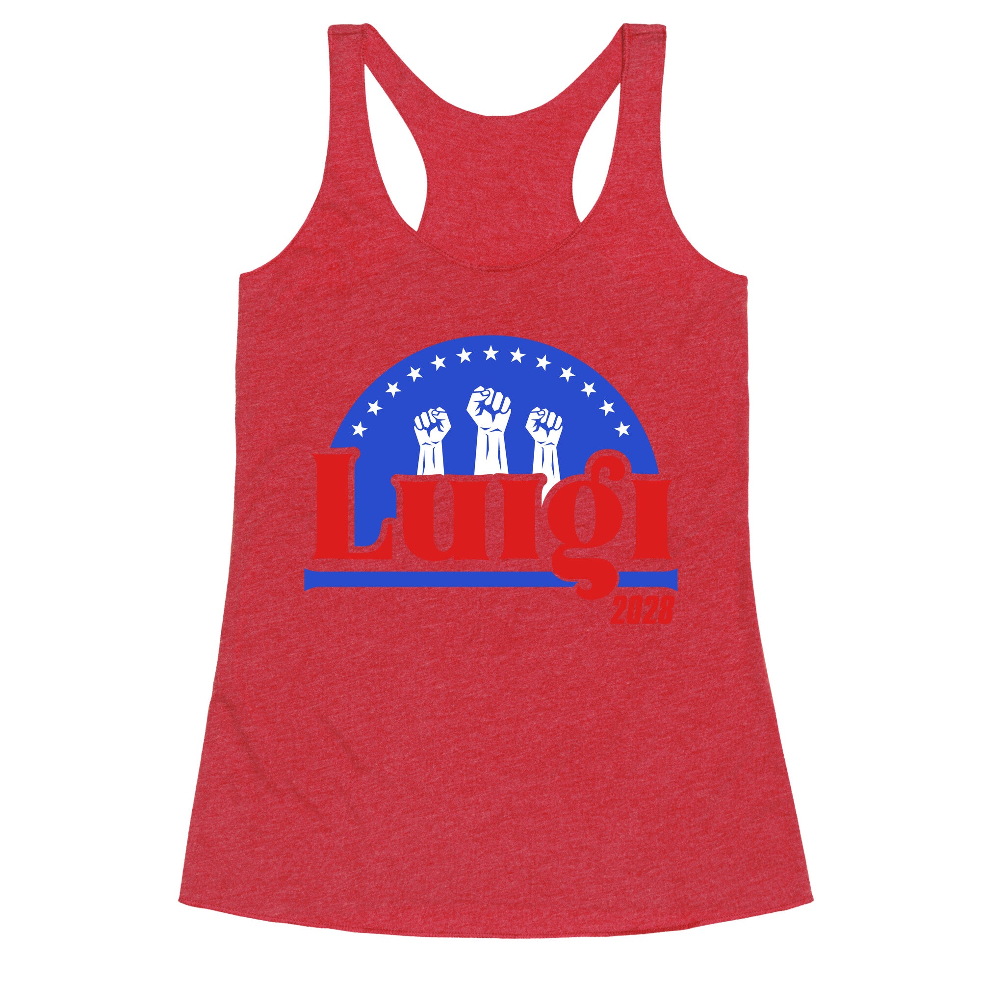 Luigi Mangione 2028 Racerback Tank