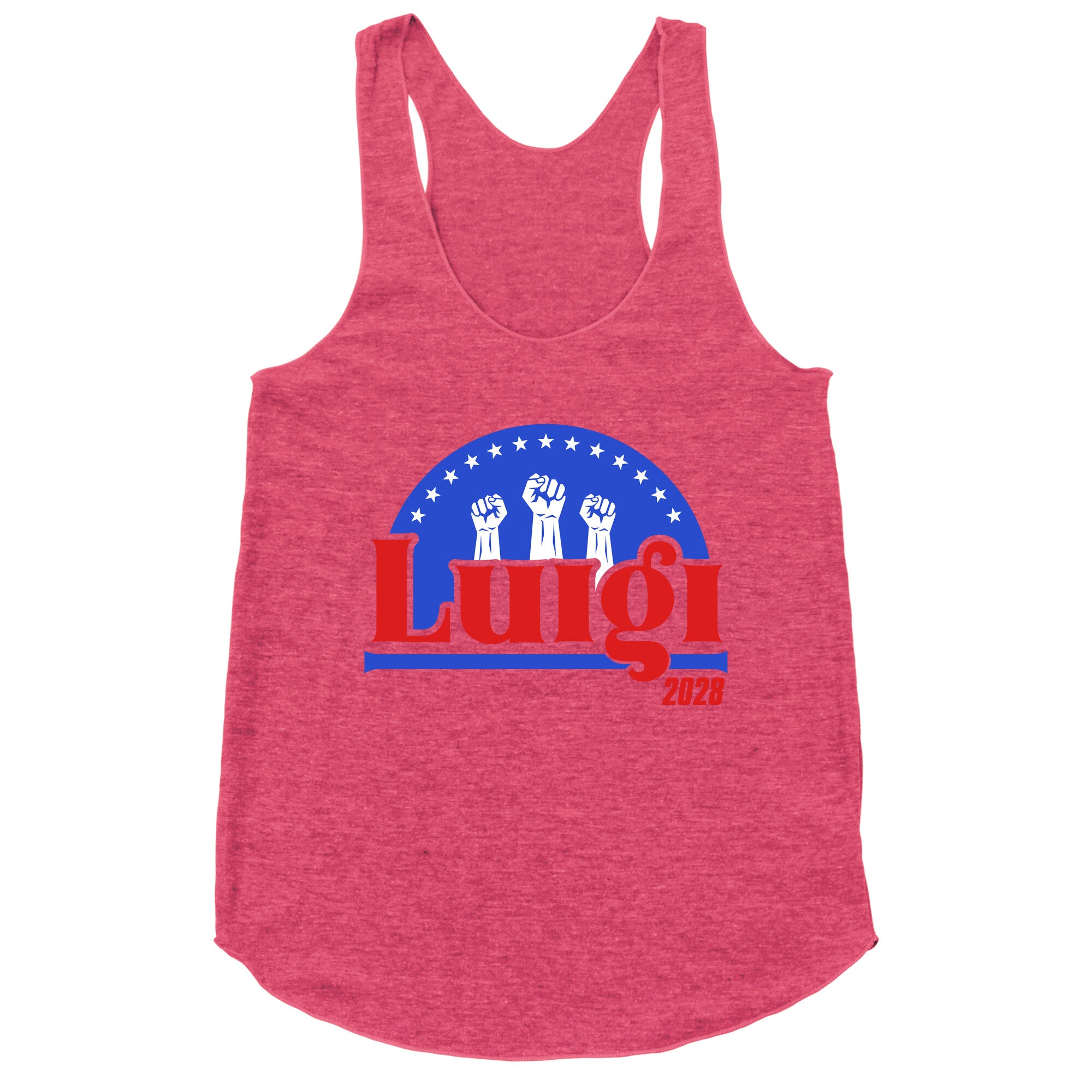 Luigi Mangione 2028 Racerback Tank