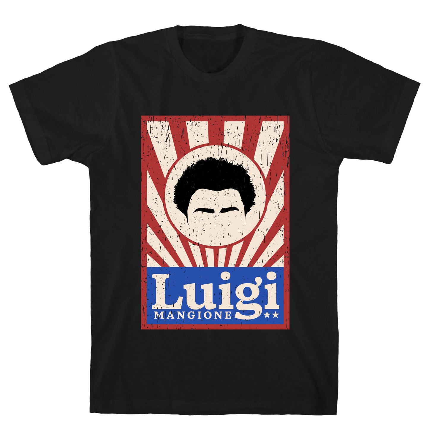 Luigi Mangione Campaign Poster T-Shirt