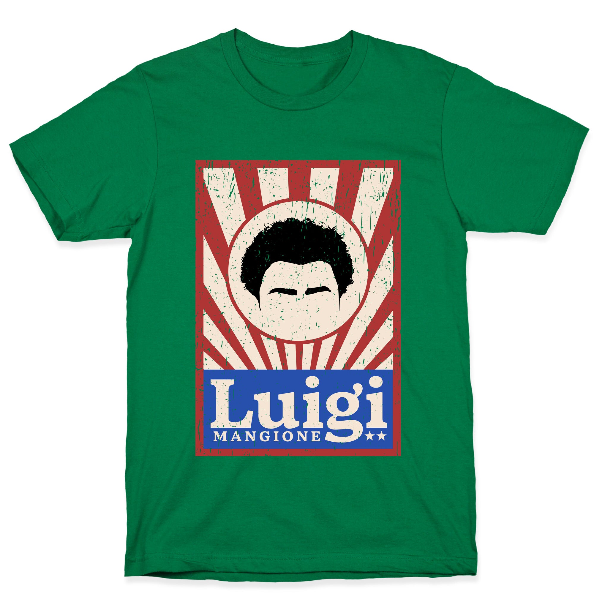 Luigi Mangione Campaign Poster T-Shirt