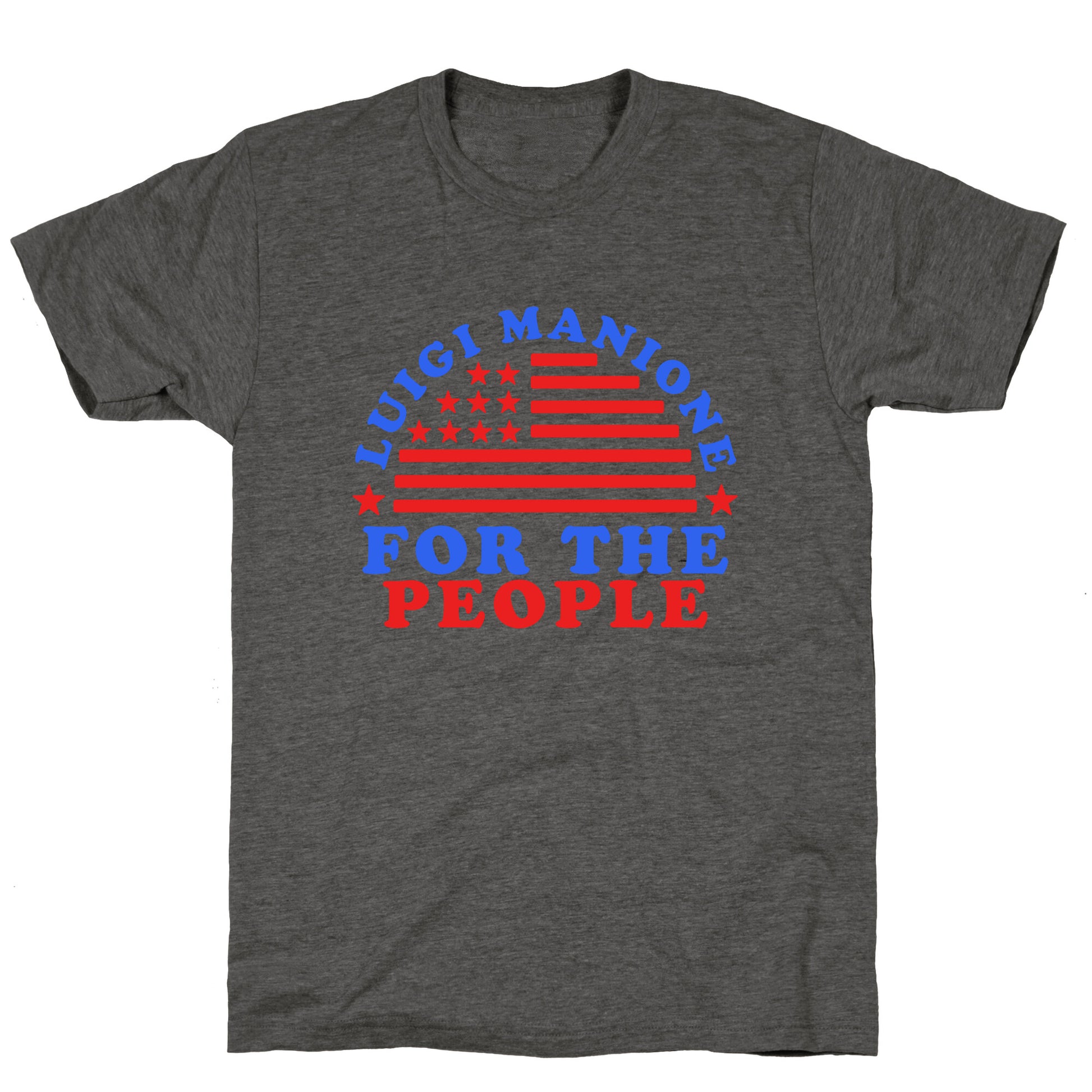 Luigi Mangione For The People Unisex Triblend Tee