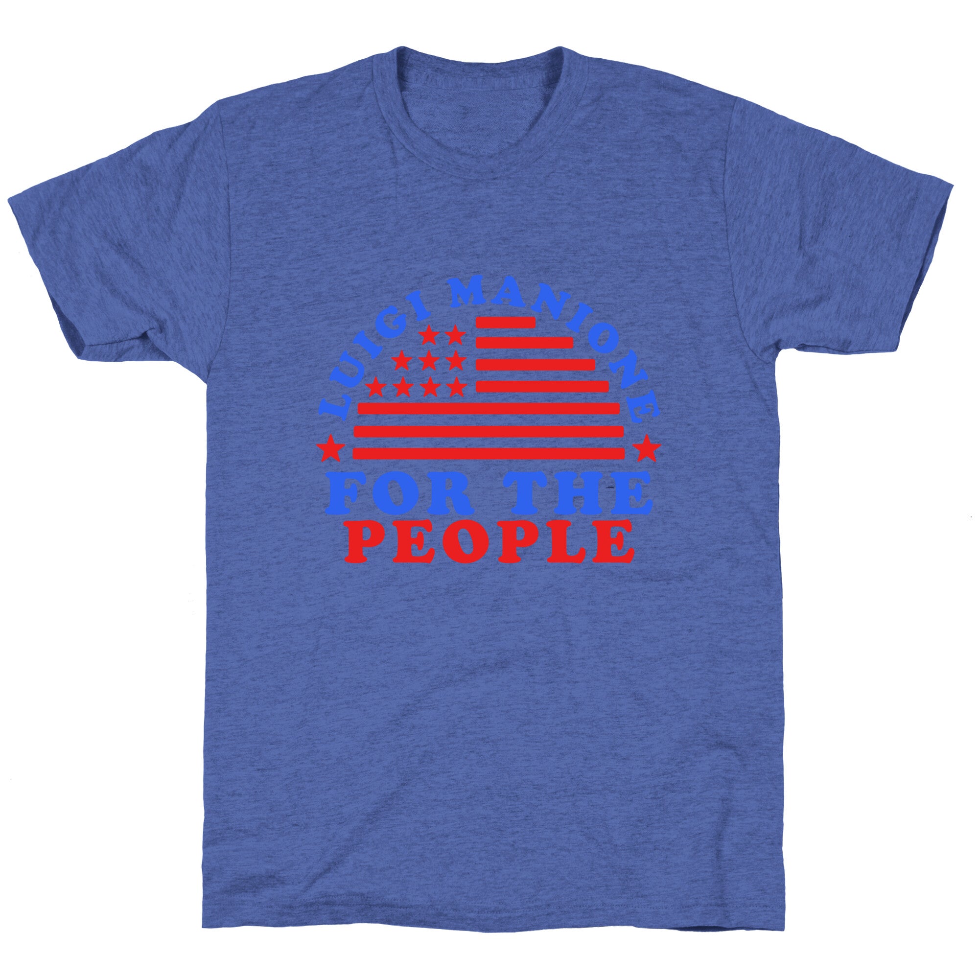 Luigi Mangione For The People Unisex Triblend Tee