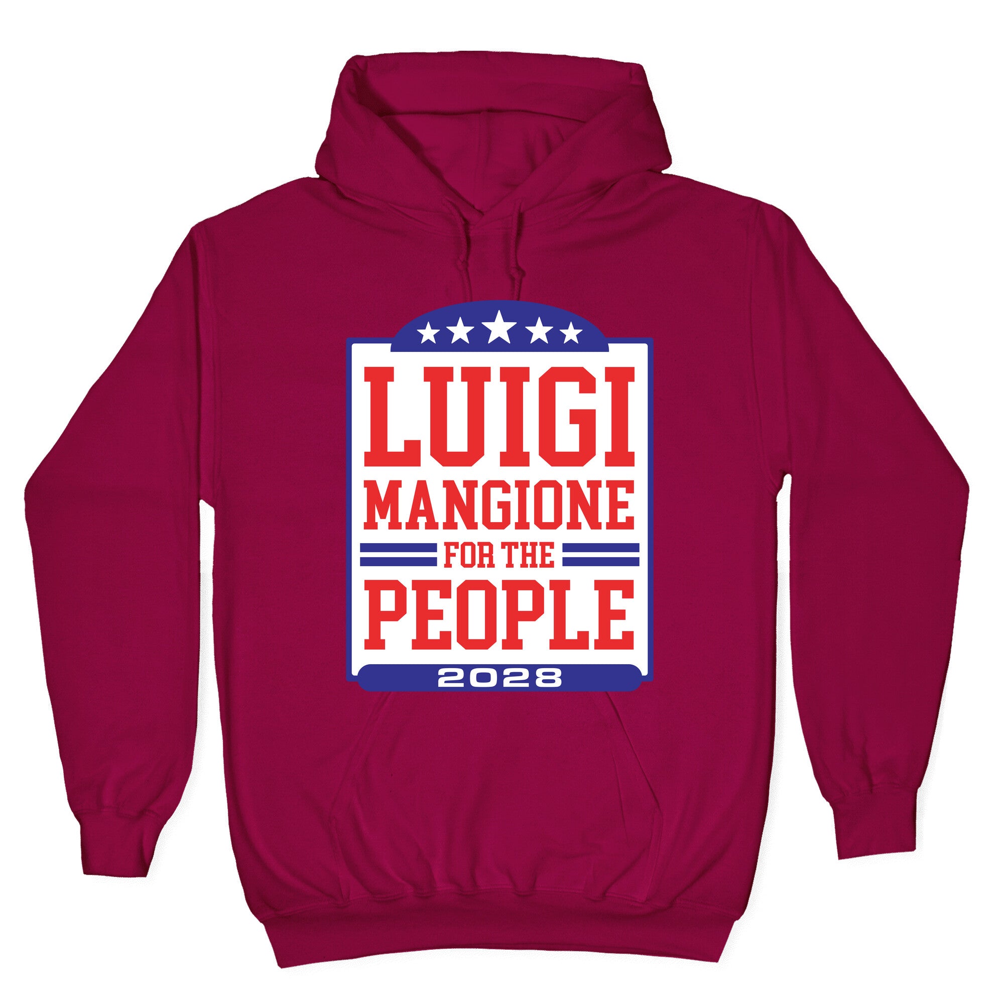 Luigi Mangione For The People 2028 Hoodie