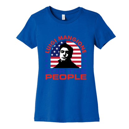 Luigi For The People Womens Cotton Tee