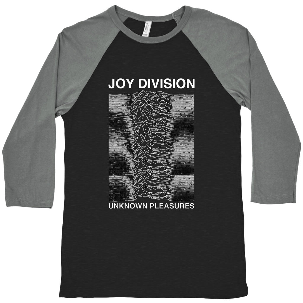 Joy Division Unknown Pleasures Baseball Tee