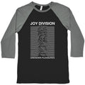 Joy Division Unknown Pleasures Baseball Tee