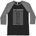 Joy Division Unknown Pleasures Baseball Tee