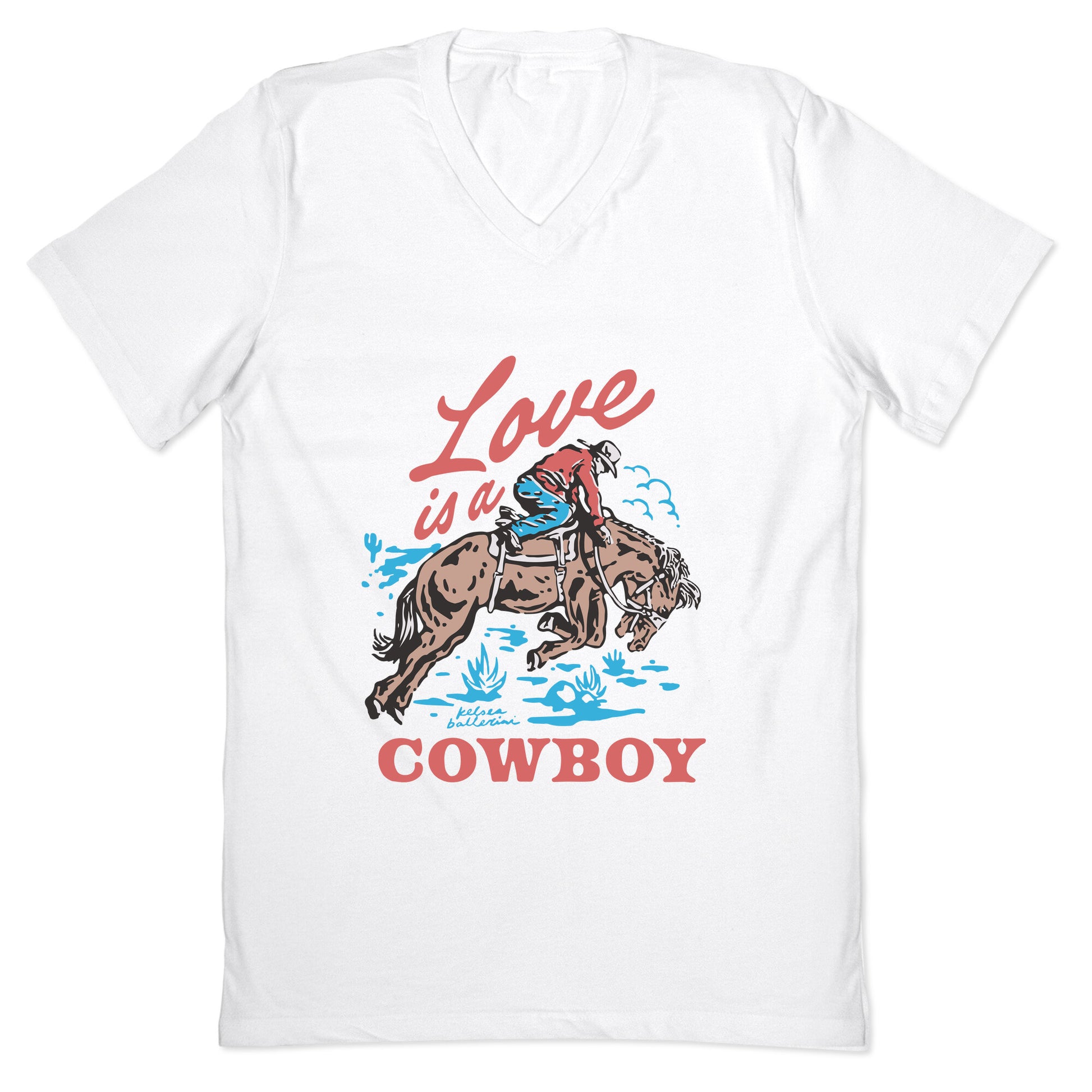 Kelsea Ballerini Love Is A Cowboy V-Neck