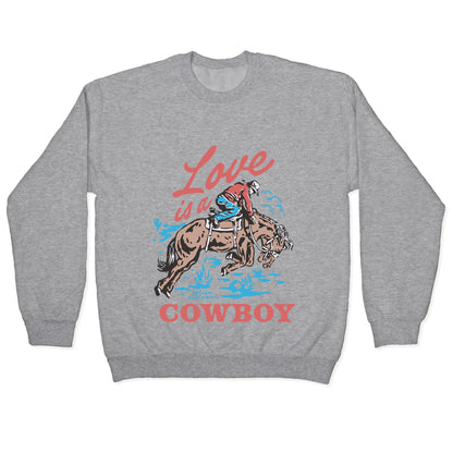 Kelsea Ballerini Love Is A Cowboy Crewneck Sweatshirt