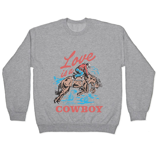 Kelsea Ballerini Love Is A Cowboy Crewneck Sweatshirt