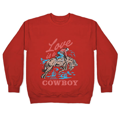 Kelsea Ballerini Love Is A Cowboy Crewneck Sweatshirt