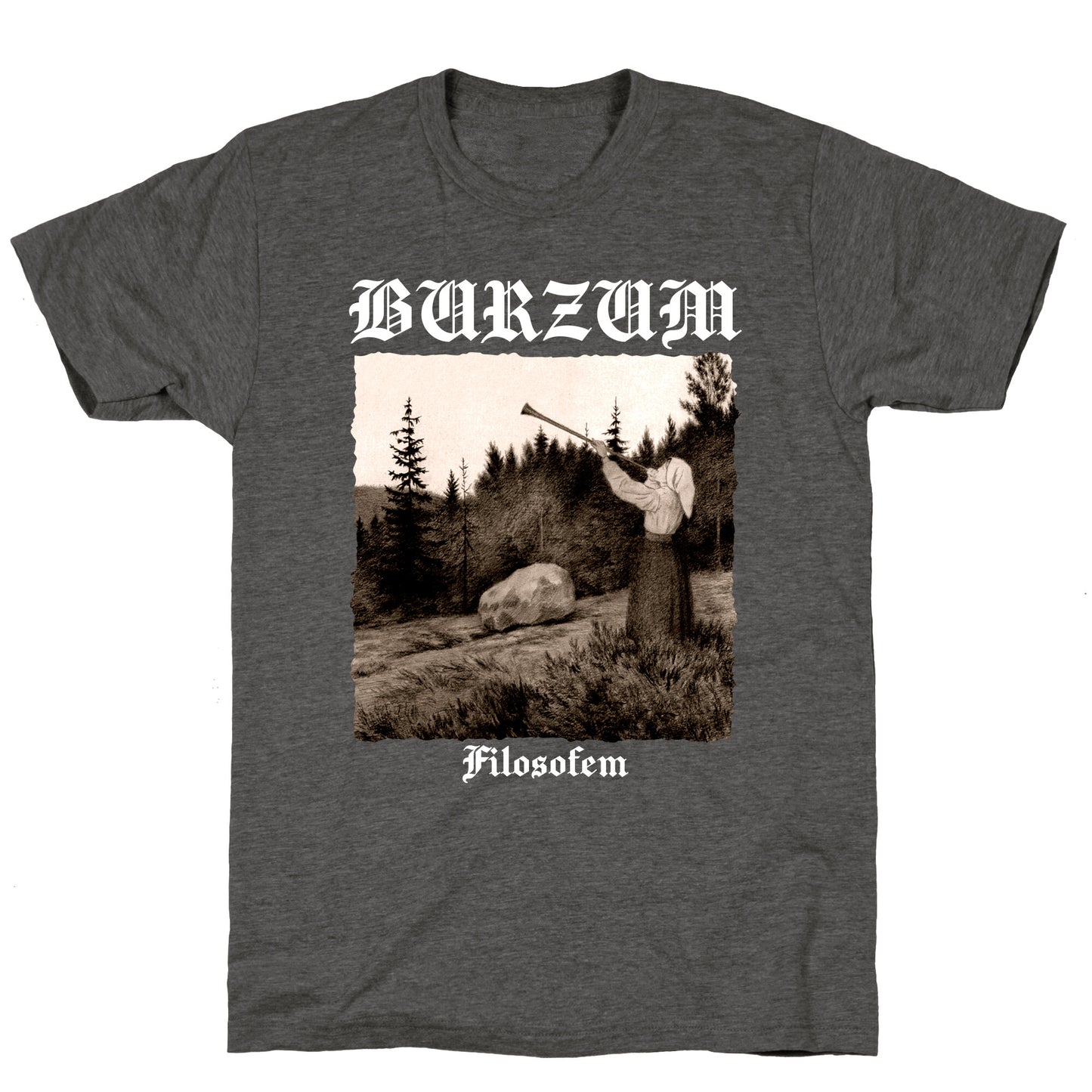 Burzum Filosofem Unisex Triblend Tee