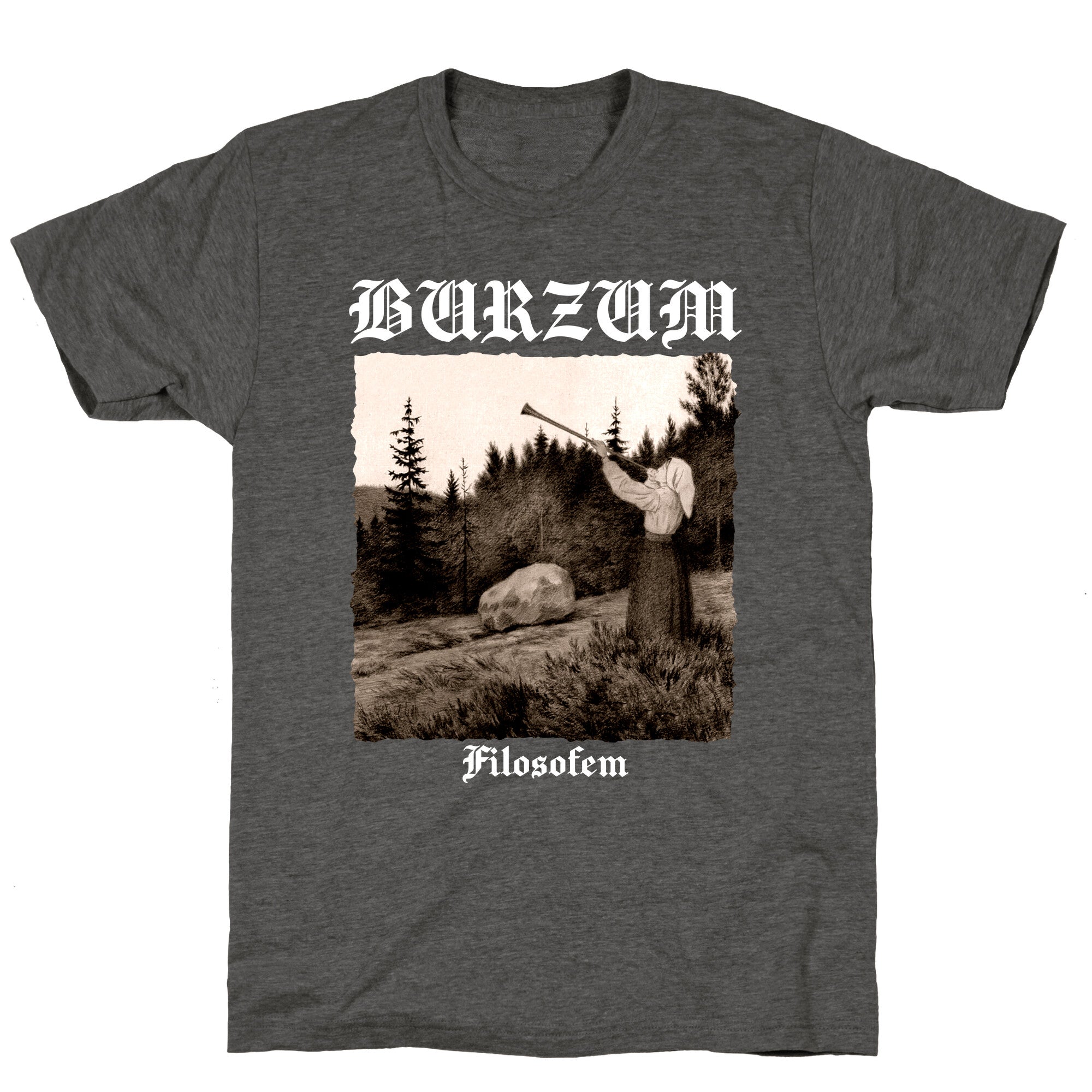 Burzum Filosofem Unisex Triblend Tee