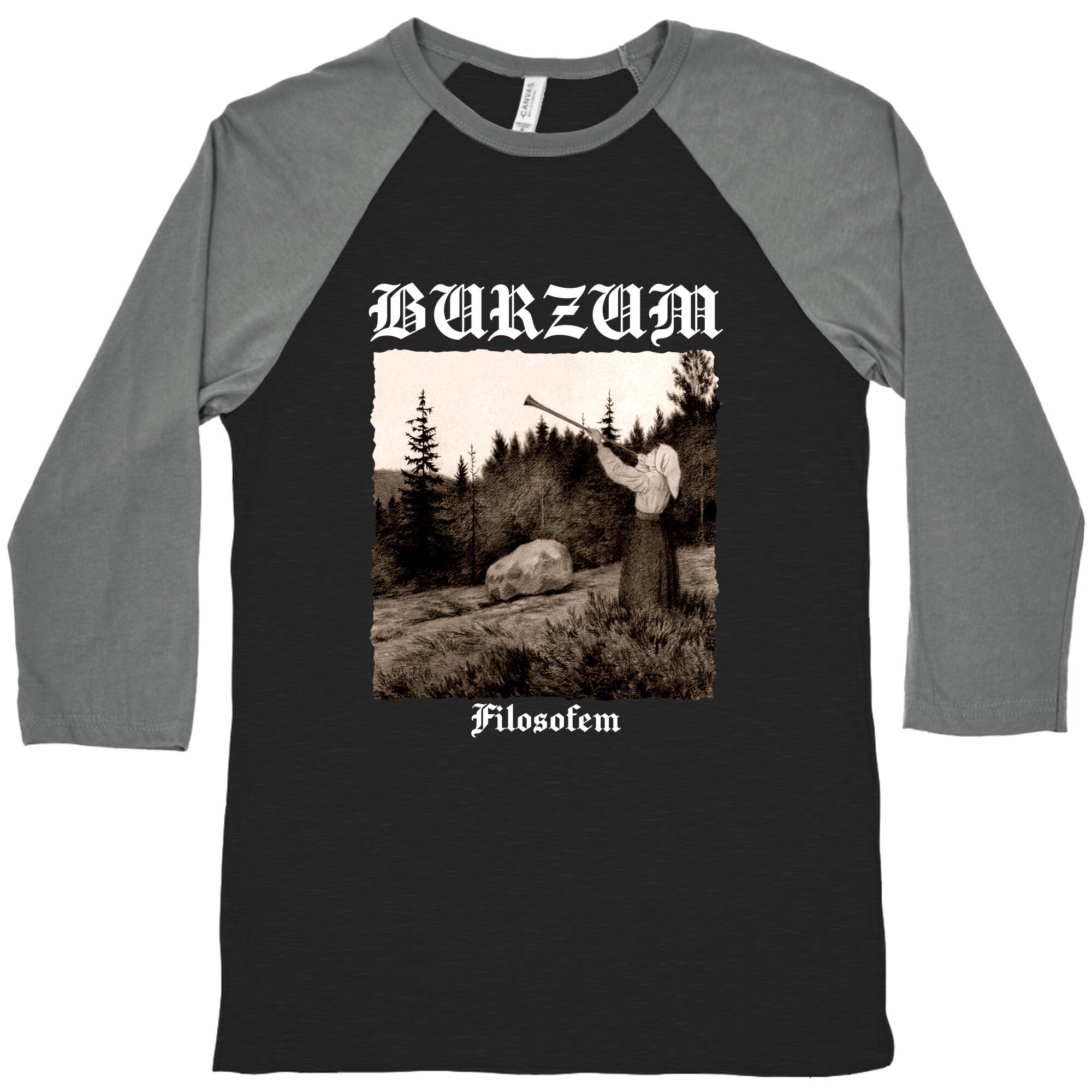Burzum Filosofem Baseball Tee