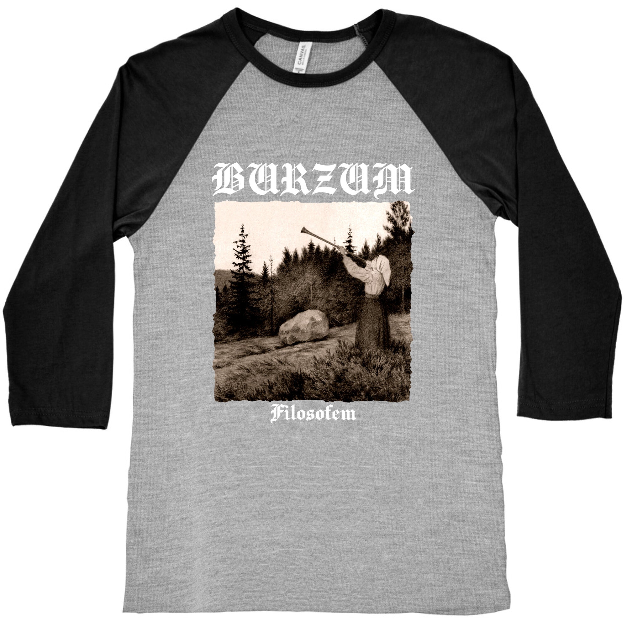 Burzum Filosofem Baseball Tee