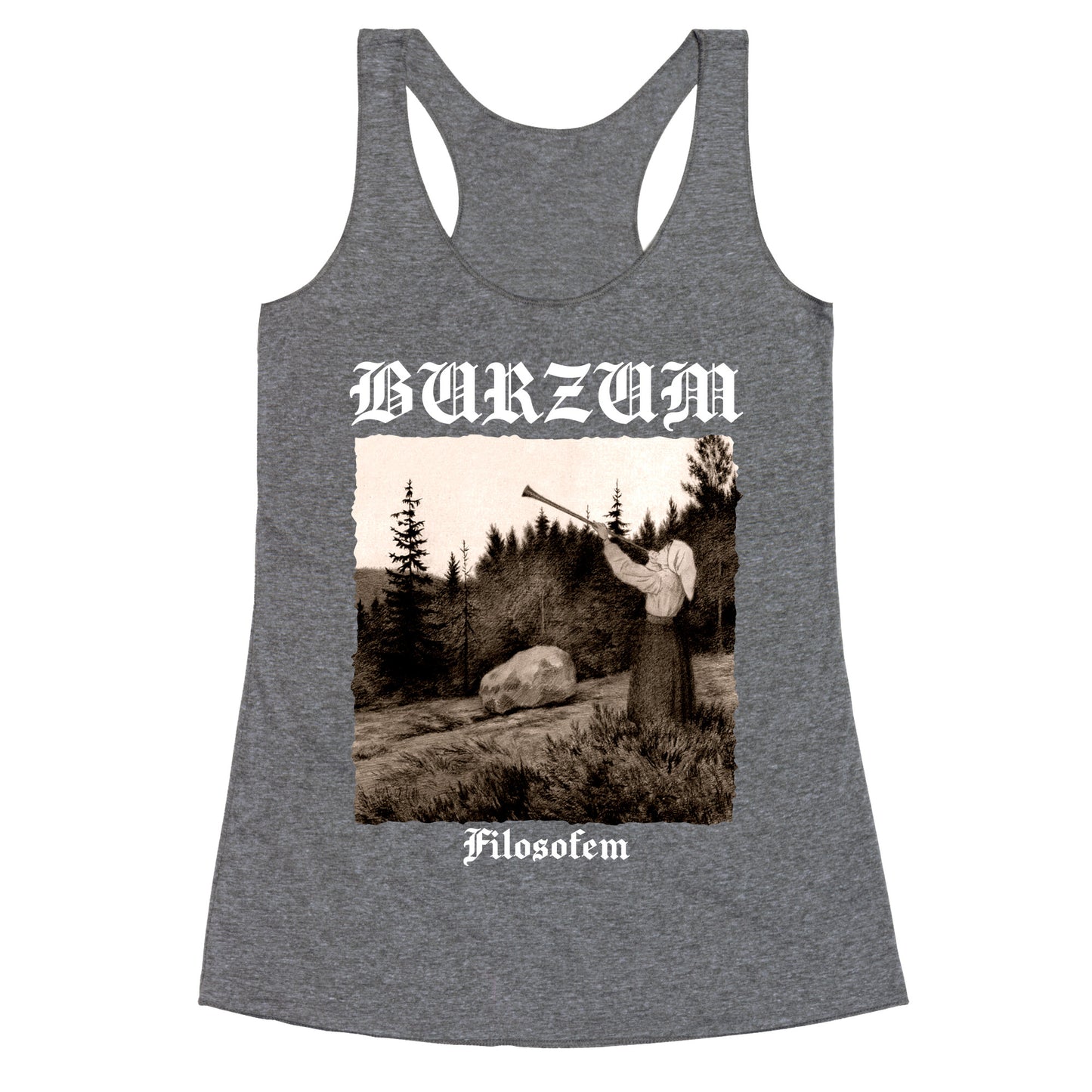 Burzum Filosofem Racerback Tank