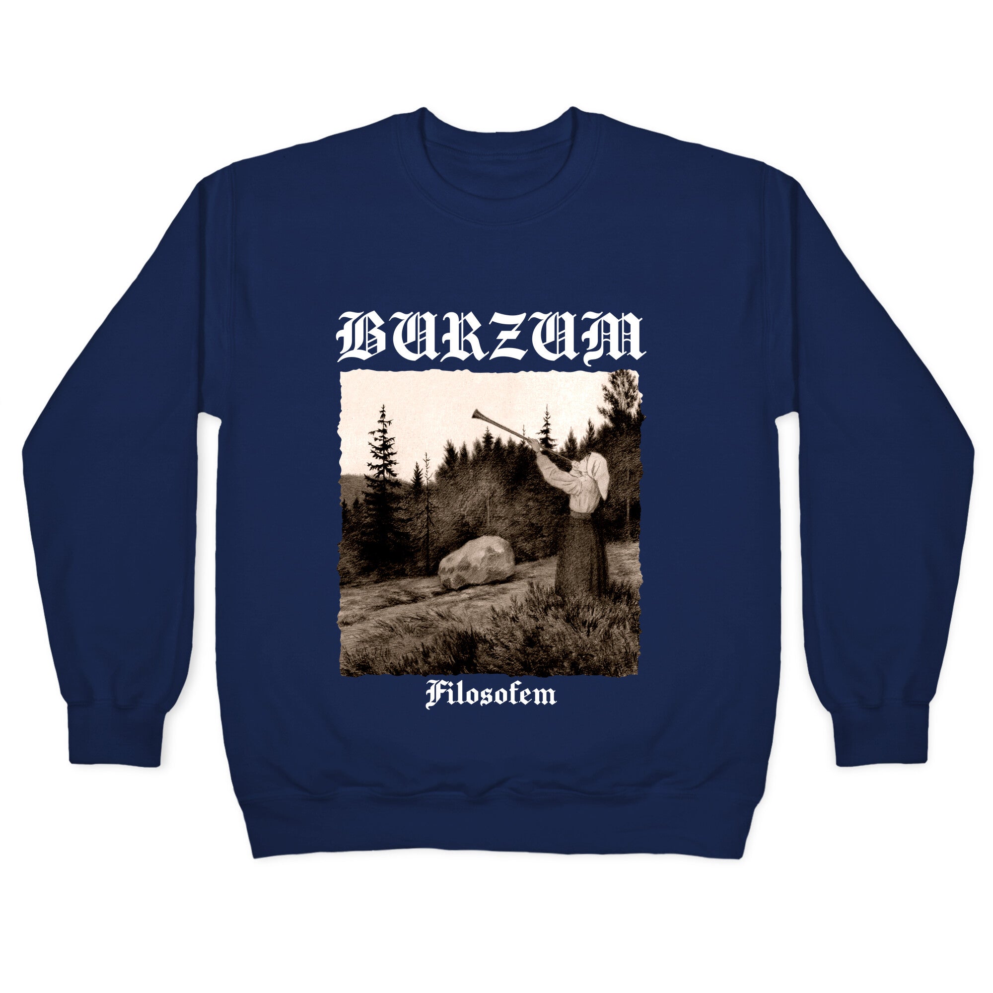 Burzum Filosofem Crewneck Sweatshirt