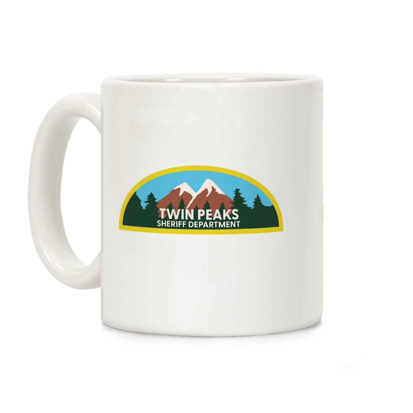 Twin Peaks Sheriff Department Coffee Mug