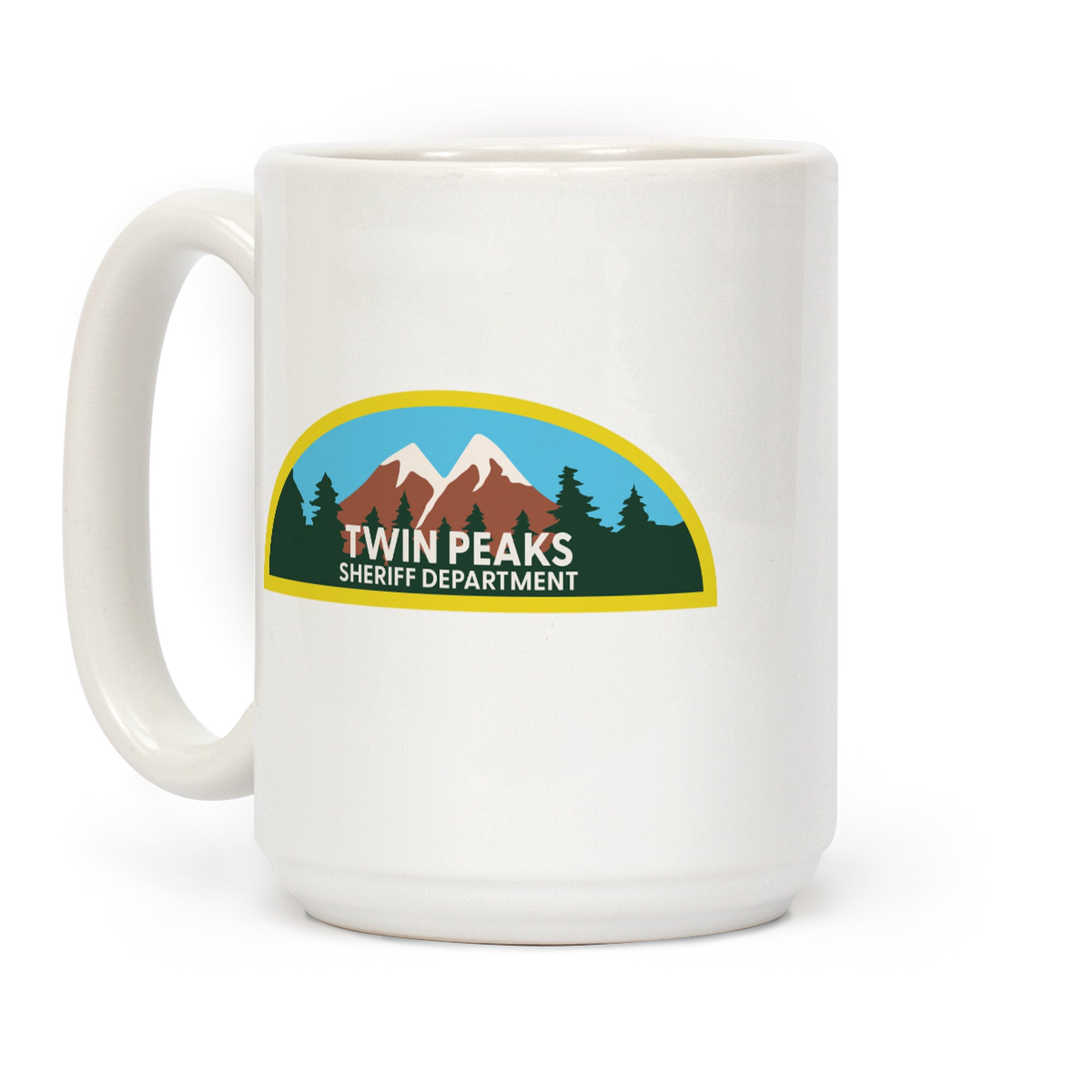 Twin Peaks Sheriff Department Coffee Mug