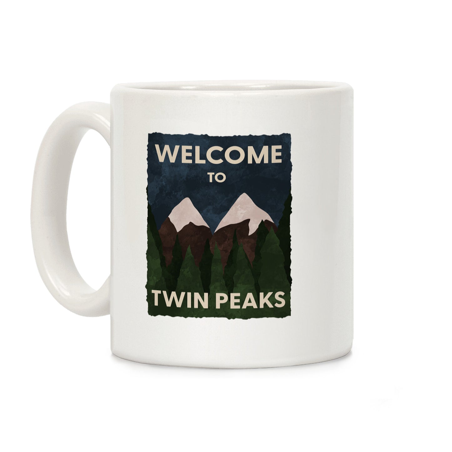 Welcome to Twin Peaks Coffee Mug