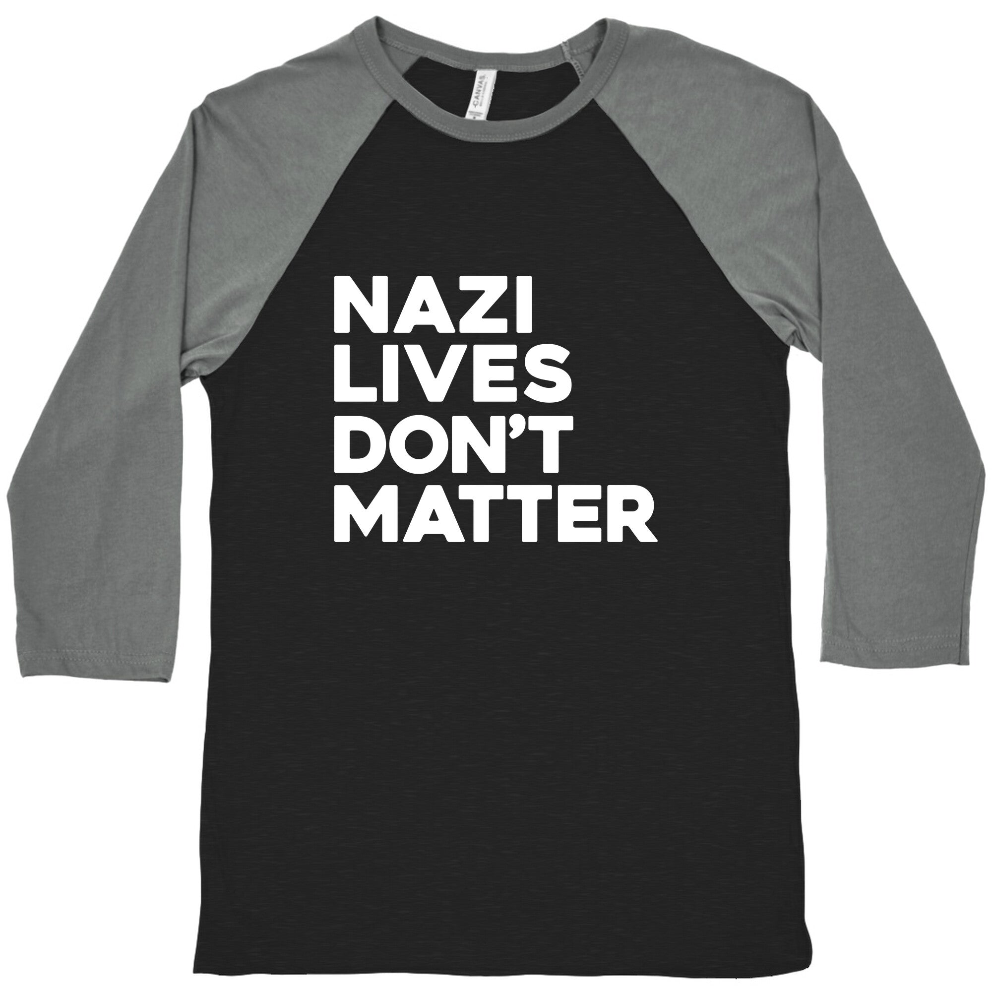 Nazi Lives Dont Matter Baseball Tee
