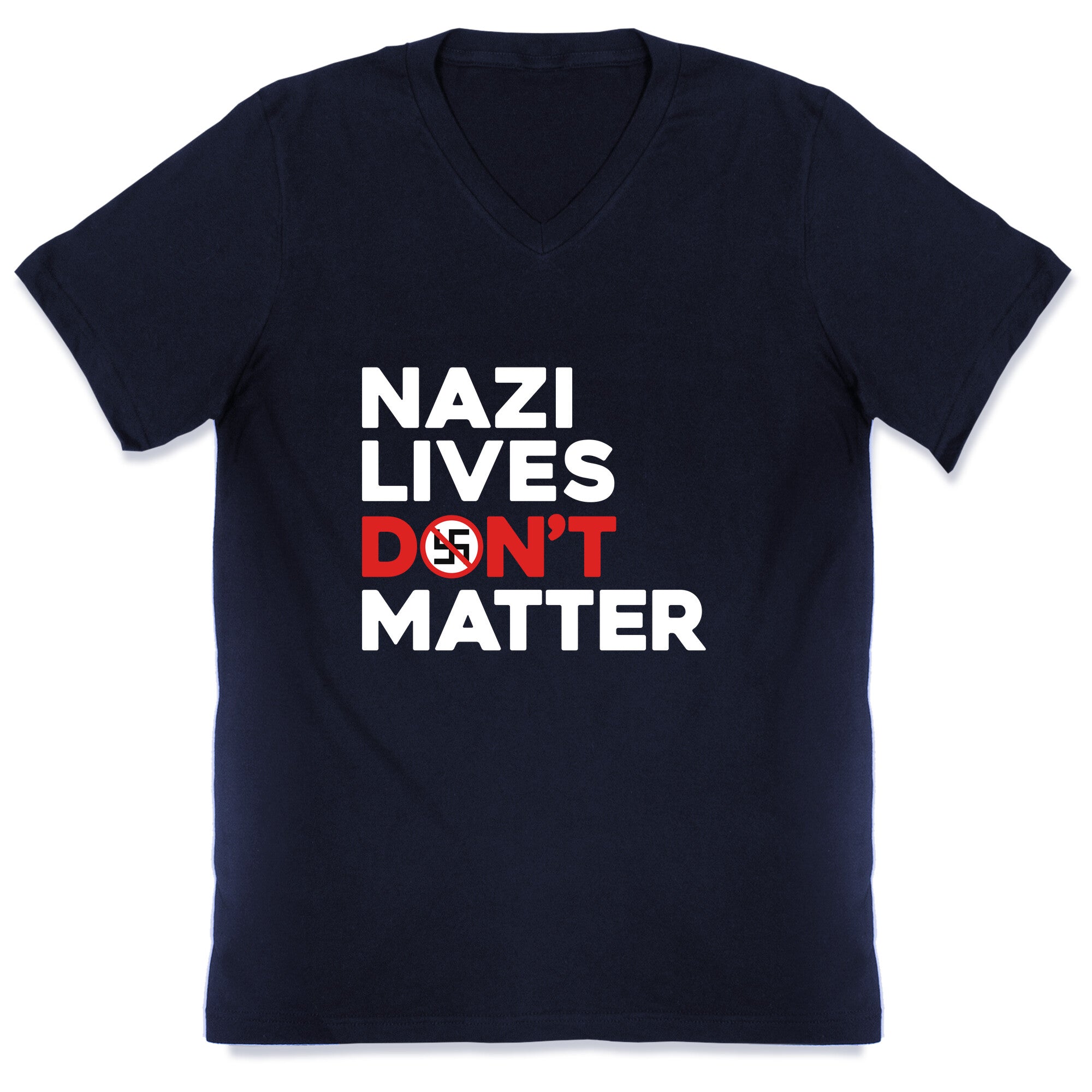 Nazi Lives Dont Matter Red V-Neck