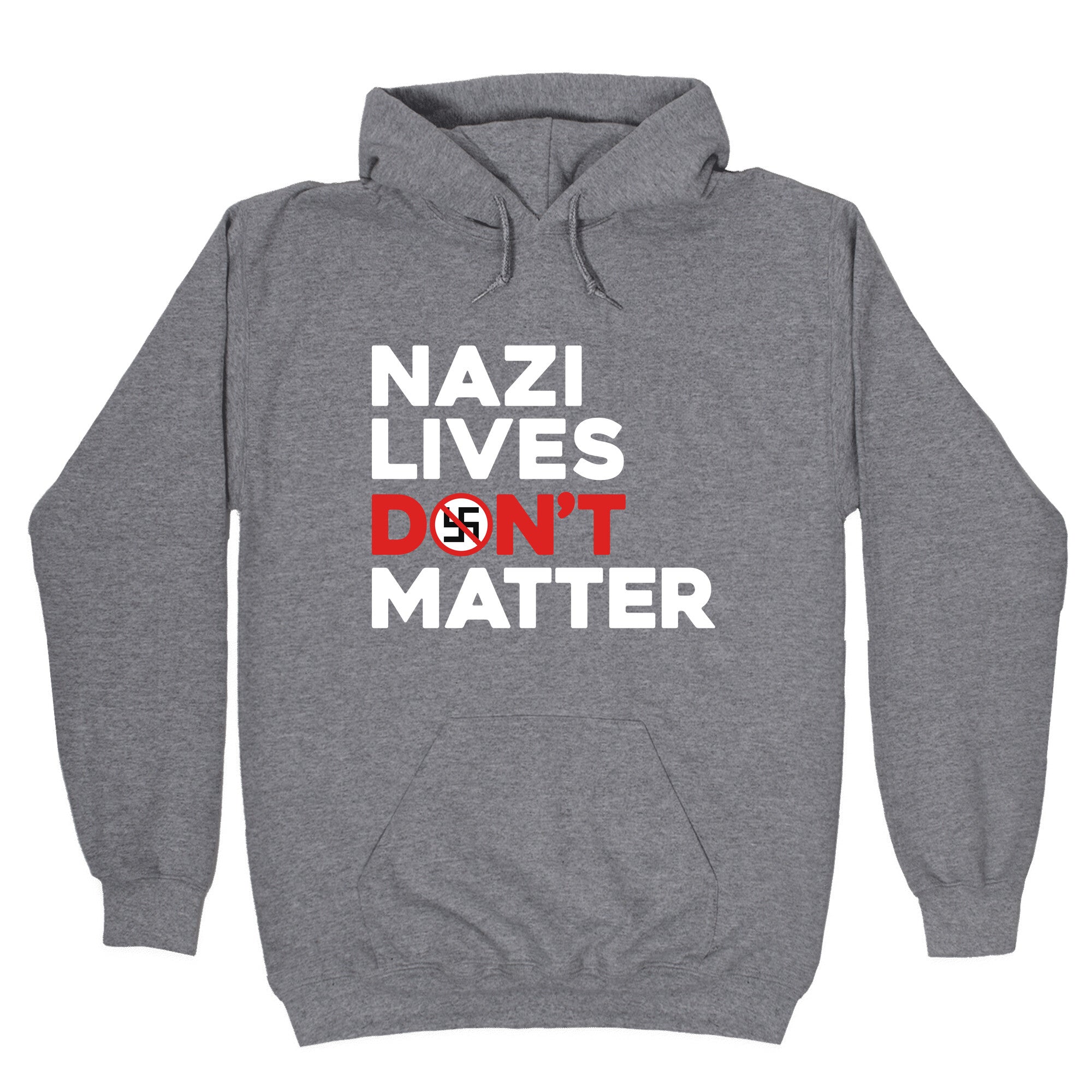 Nazi Lives Dont Matter Red Hoodie