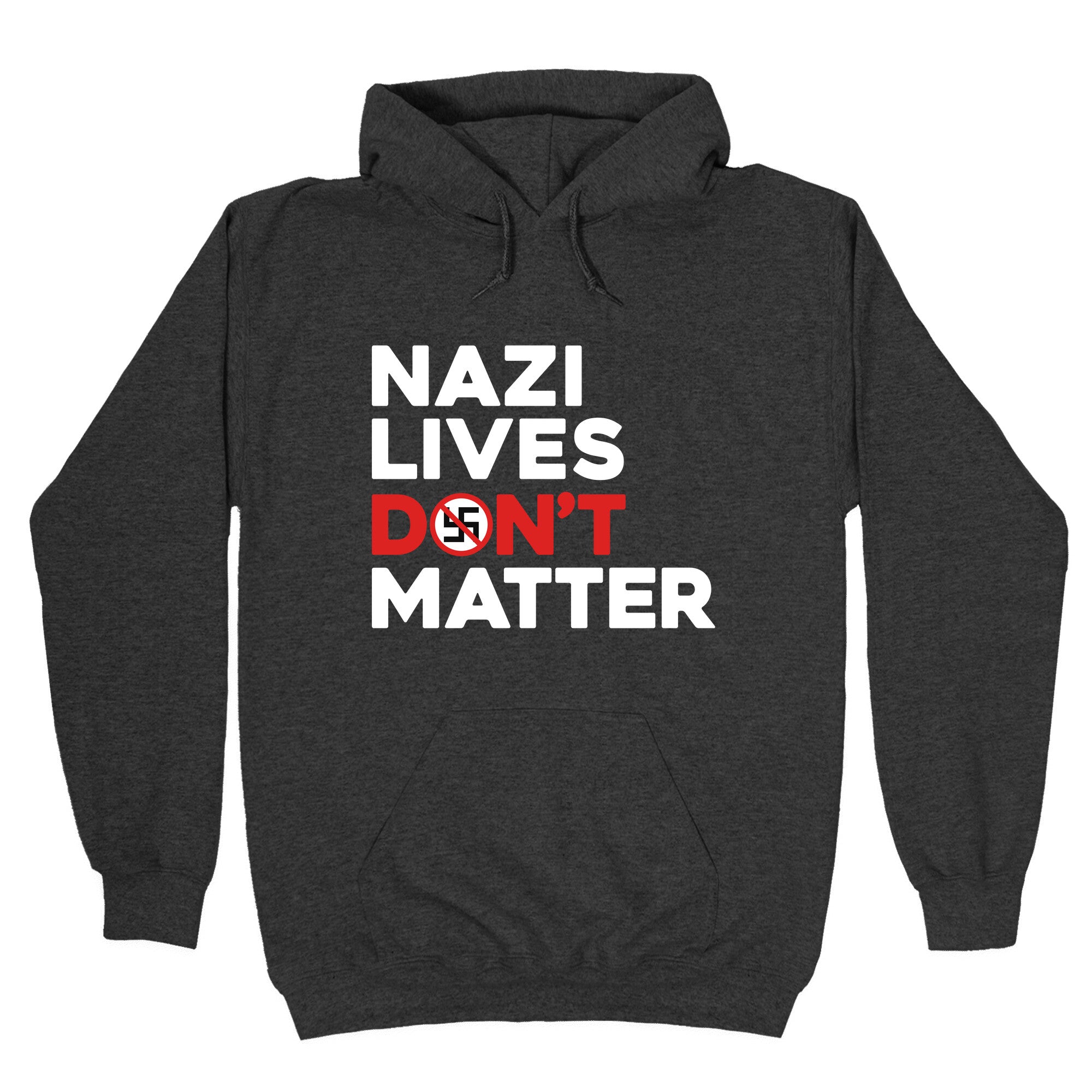 Nazi Lives Dont Matter Red Hoodie
