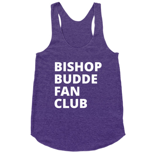 Bishop Budde Fan Club Racerback Tank