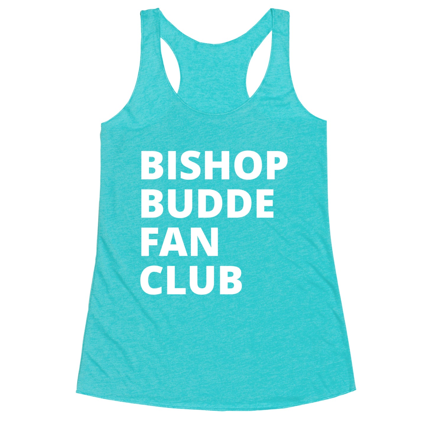 Bishop Budde Fan Club Racerback Tank