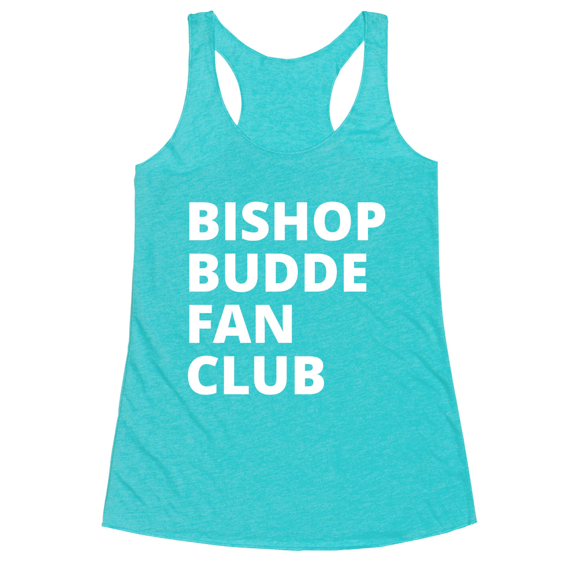 Bishop Budde Fan Club Racerback Tank