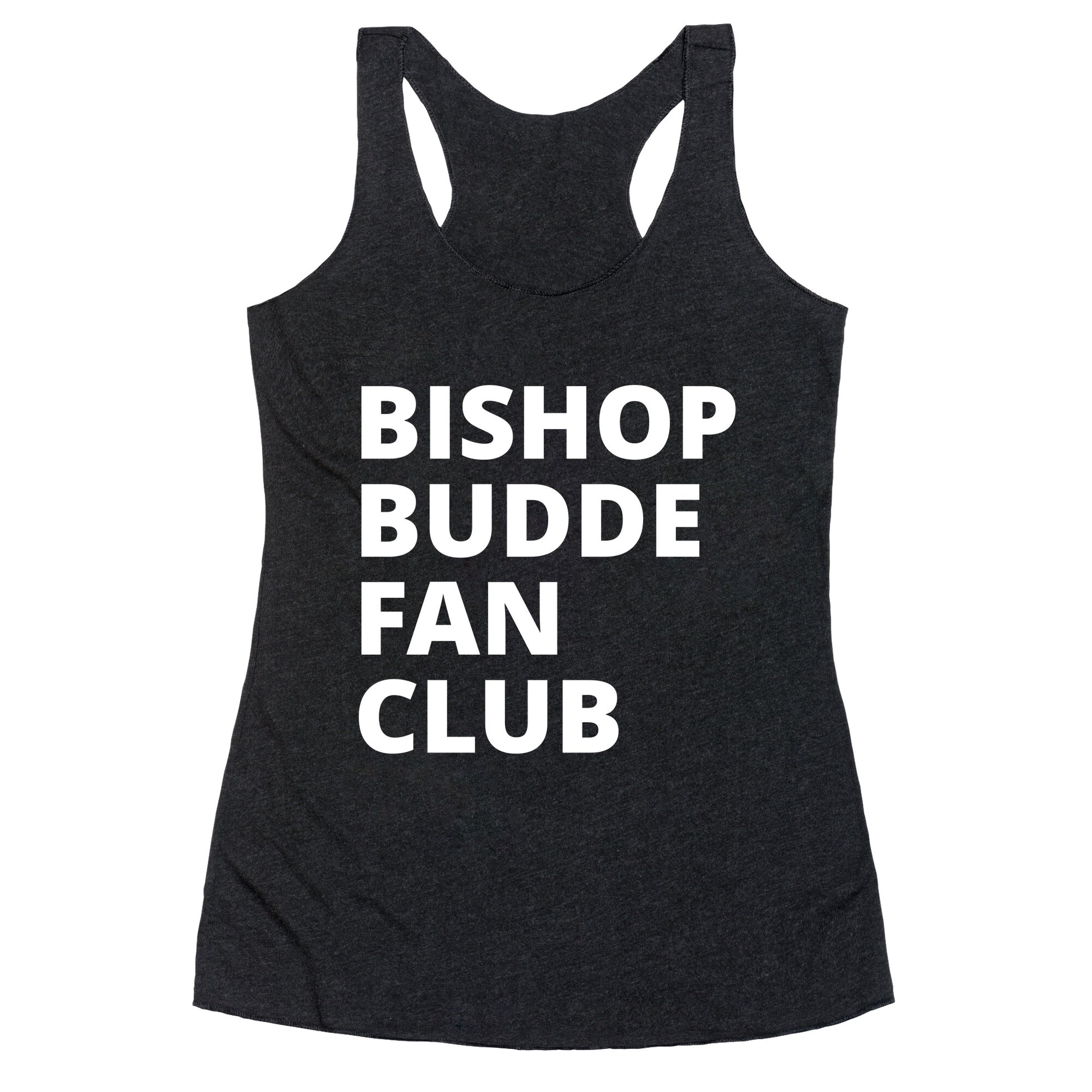 Bishop Budde Fan Club Racerback Tank