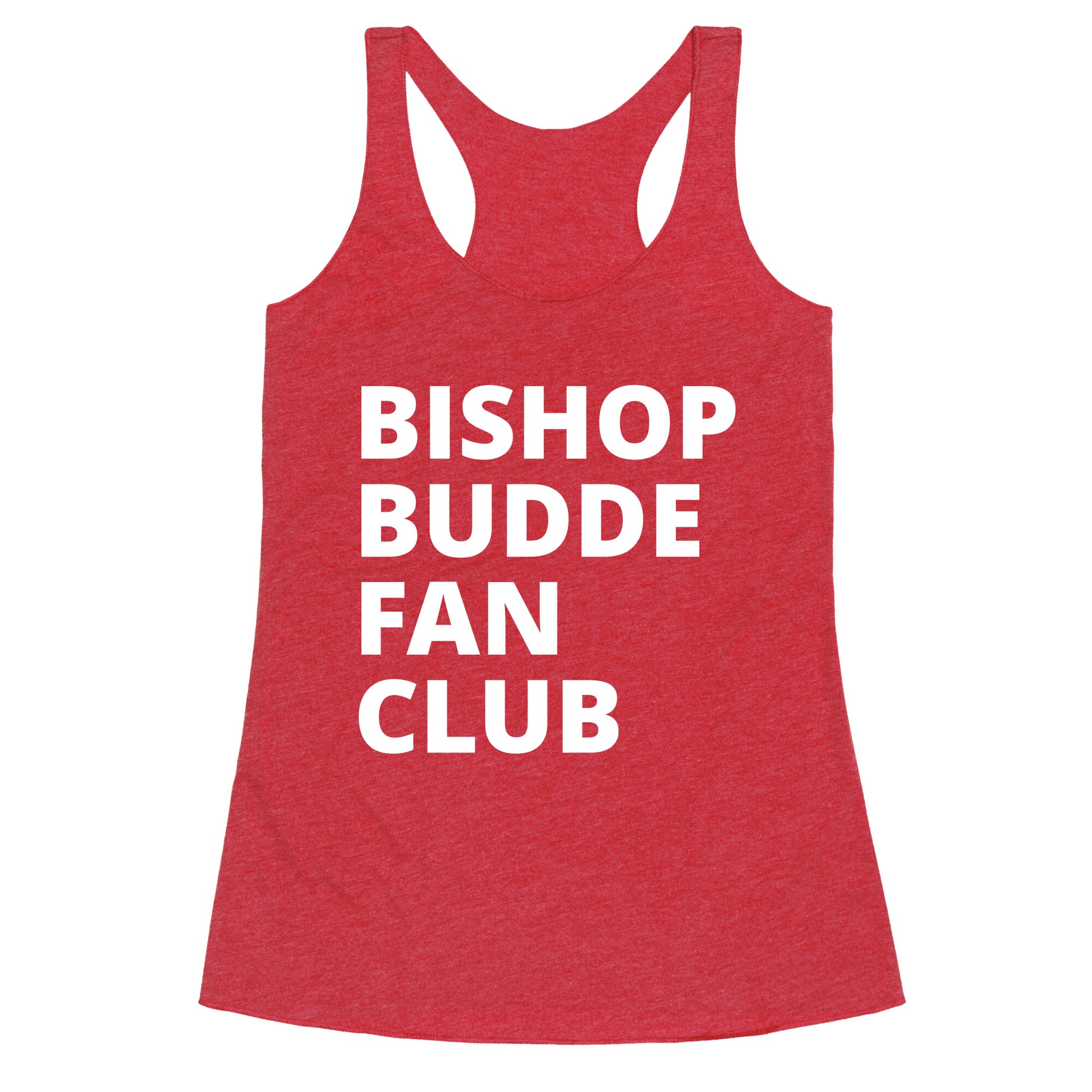 Bishop Budde Fan Club Racerback Tank