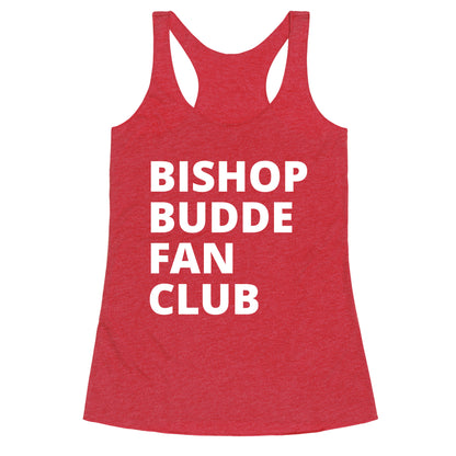 Bishop Budde Fan Club Racerback Tank
