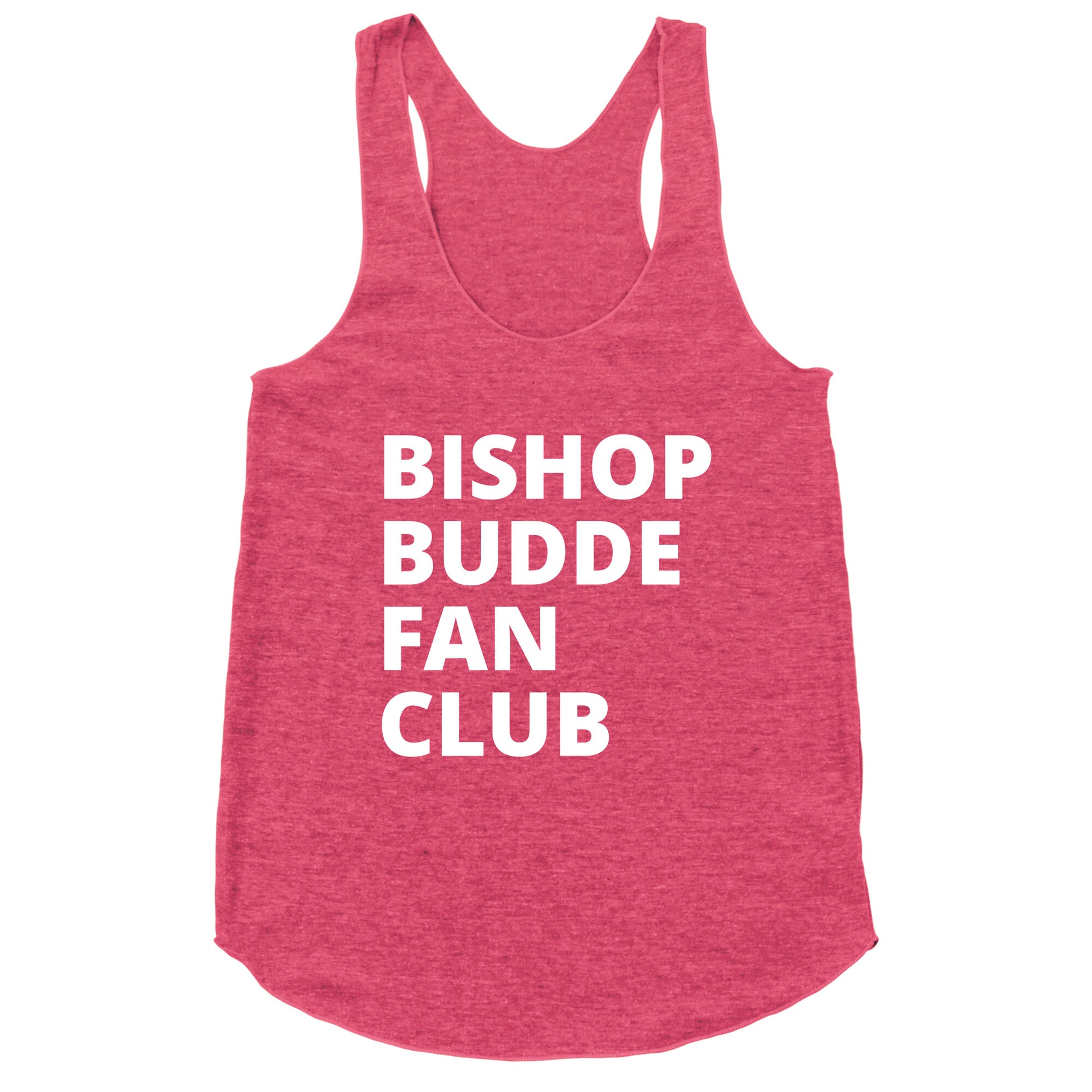Bishop Budde Fan Club Racerback Tank